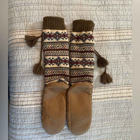 Unisex Scandinavian Knitting Patterns Slipper Sock - Picture 11 of 11